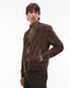 Classic Suede Bomber Jacket